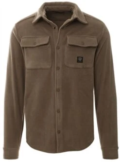 Jack & Jones Walnut Fleece Shirt
