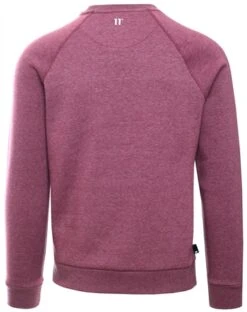 11 Degrees Burgundy Marl Core Crew Sweatshirt -Jack & Jones Store 27233 3