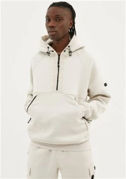 Nicce Sandshell Relay Half Zip Hood -Jack & Jones Store 27238 3