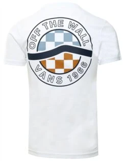 Vans White Circle Sidestripe Short Sleeve Tee -Jack & Jones Store 27245 3