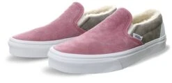 Vans Pig Suede Sherpa Multi Classic Slip-On