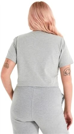 Ellesse Grey Marl Mondo Crop T-Shirt -Jack & Jones Store 27260 3