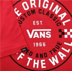 Vans True Red Junior Custom Classic Short Sleevet-Shirt -Jack & Jones Store 27291 2