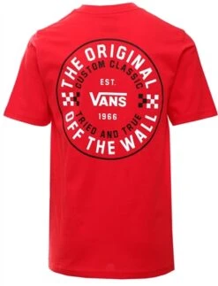 Vans True Red Junior Custom Classic Short Sleevet-Shirt -Jack & Jones Store 27291 3
