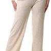 Only Stone / Pumice Stone Emma Wide Fitted Trousers