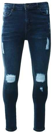 11 Degrees Denim Skinny Distressed Jean