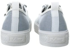 S.Oliver Soft Blue Lace Up Canvas Shoe -Jack & Jones Store 27408 2