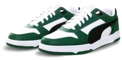 Puma White - Black - Vine - Gold Rbd Game Low Sneakers