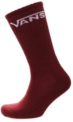 Vans Green / Grey / Red Classic Crew Socks (3 Pairs) -Jack & Jones Store 27460 2