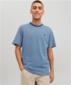 Jack & Jones Blue / Bright Cobalt Structure T-Shirt