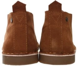 Jack & Jones Brown / Cognac Cow Leather Desert Boots -Jack & Jones Store 27469 2