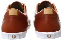 Fred Perry Tan Baseline B4330 Leather Shoes -Jack & Jones Store 27525 2