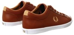 Fred Perry Tan Baseline B4330 Leather Shoes -Jack & Jones Store 27525 3