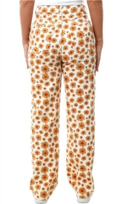 Forever Denim Daisy Print Wide Leg Jean -Jack & Jones Store 27529 3