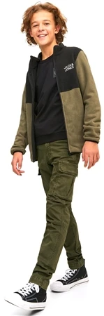 Jack & Jones Green / Olive Night Junior Ace Tucker Cargo Trousers 3 Jack & Jones Green / Olive Night Junior Ace Tucker Cargo Trousers - Image 3