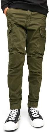 Jack & Jones Green / Olive Night Junior Ace Tucker Cargo Trousers 4 Jack & Jones Green / Olive Night Junior Ace Tucker Cargo Trousers - Image 4