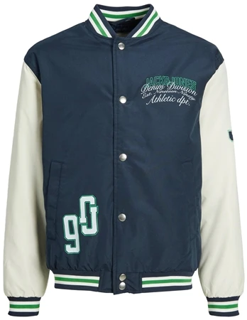 Jack & Jones Blue / Navy Blazer Junior Varsity Jacket 1 Jack & Jones Blue / Navy Blazer Junior Varsity Jacket