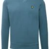 Lyle & Scott Skipton Blue Crew Neck Sweatshirt