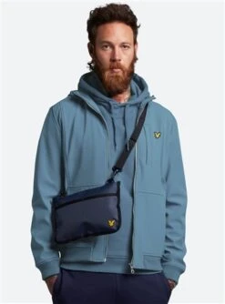 Lyle & Scott Skipton Blue Fleece Lined Softshell Jacket -Jack & Jones Store 27550 3