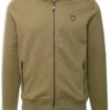 Lyle & Scott Seaweed Slub Track Top