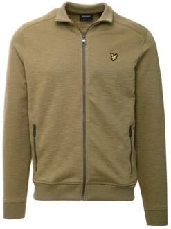 Lyle & Scott Seaweed Slub Track Top