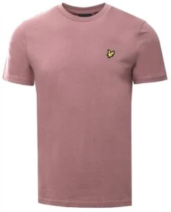 Lyle & Scott Hutton Pink Plain T-Shirt