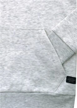 Jack & Jones White Melange Junior Josh Sweat Hood -Jack & Jones Store 27556 2