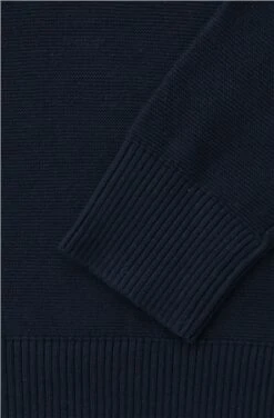 Jack & Jones Seaborne / Navy Roy Knit Half Zip -Jack & Jones Store 27557 2