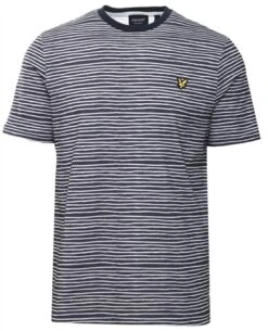 Lyle & Scott Dark Navy / Cove Breton Stripe T-Shirt