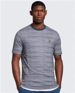 Lyle & Scott Dark Navy / Cove Breton Stripe T-Shirt -Jack & Jones Store 27584 3