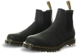 Dr. Martens Dr Martens Black 2976 Waxed Full Grain Leather Chelsea Boots
