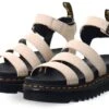 Dr. Martens Dr Martens Parchment Beige Pisa Blaire Leather Strap Sandals