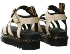 Dr. Martens Dr Martens Parchment Beige Pisa Blaire Leather Strap Sandals -Jack & Jones Store 27607 3