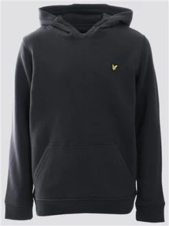 Lyle & Scott Ebony Junior Logo Hoodie