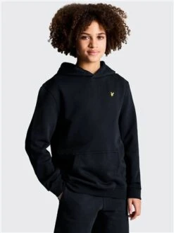 Lyle & Scott Ebony Junior Logo Hoodie -Jack & Jones Store 27612 3