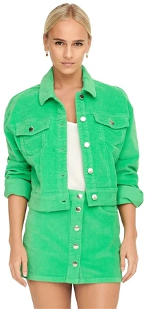 Only Spring Bud Malibu Global Cropped Corduroy Jacket