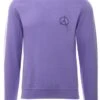 Dv8 Lavender Printed Crew Neck Sweatshirt