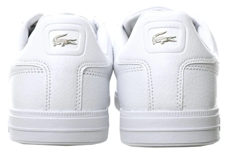 Lacoste White Graduate Leather And Synthetic Trainers 3 Lacoste White Graduate Leather And Synthetic Trainers - Image 3