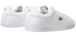 Lacoste White Graduate Leather And Synthetic Trainers 7 Lacoste White Graduate Leather And Synthetic Trainers -Jack & Jones Store 27648 3