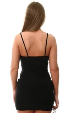 Vivichi Black Cowl Slinky Cami Dress -Jack & Jones Store 27667 3