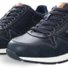 Mustang Navy Lace Up Trainers