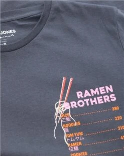 Jack & Jones Blue / Ombre Blue Crew Neck T-Shirt -Jack & Jones Store 27694 2