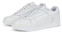 Puma White - Team Gold Rbd Game Low Sneakers