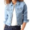 Veromoda Light Blue Denim Luna Denim Jacket