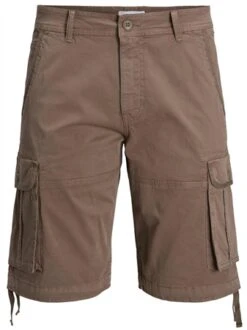 Jack & Jones Grey / Falcon Zeus Cargo Shorts