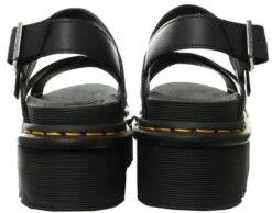 Dr. Martens Dr Martens Black Hydro Voss Ii Quad Leather Strap Platform Sandals -Jack & Jones Store 27836 2