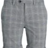 Jack & Jones Blue Indigo Connor Check Chino Shorts