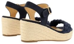 Bull Boxer Blue / Cream Espadrilles Wedge Sandal -Jack & Jones Store 27889 3