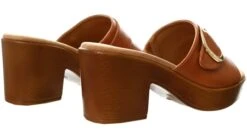 Mustang Cognac Tan Mule Heels -Jack & Jones Store 27908 3
