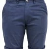 Duke Navy Printed Stretch Chino Shorts